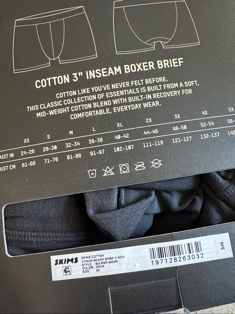 SKIMS Men’s Boxer Briefs - 3 pack - Picture 2 of 3